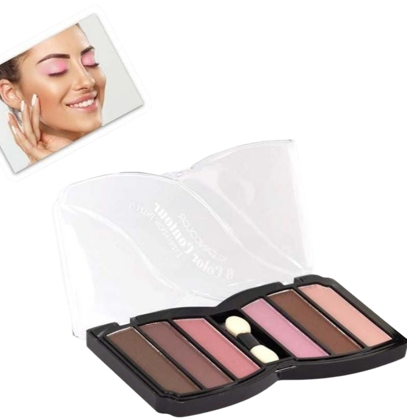 Paleta de Sombras 6 Tonos