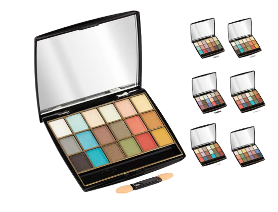 Paleta de Sombras Esencial 18 Tonos