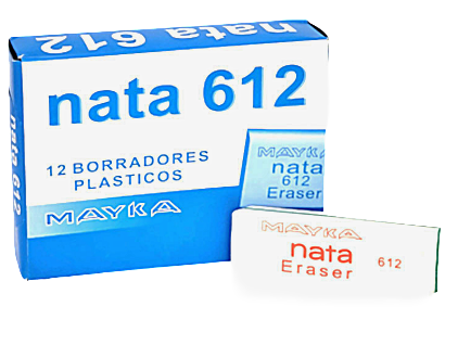 Borrador de nata Ref. grande – caja x 12