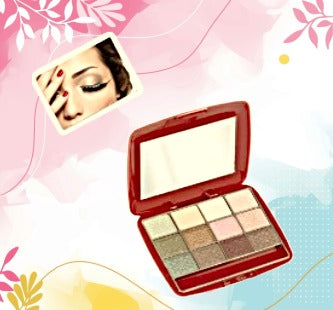 Paleta de Sombras Rouge 12 Tonos