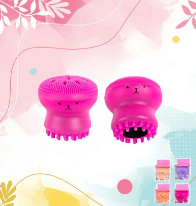 Pomo Facial Pulpo en Silicona