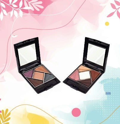 Paleta de sombras Glamour 5 tonos