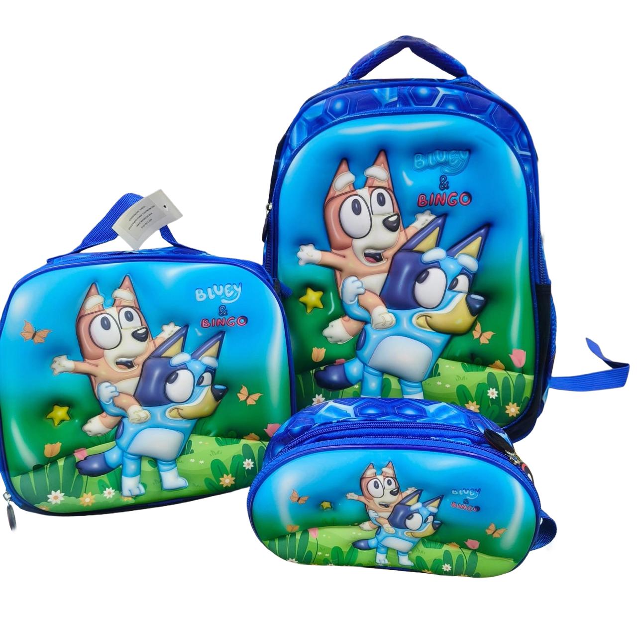 Set Escolar Infantil Bluey