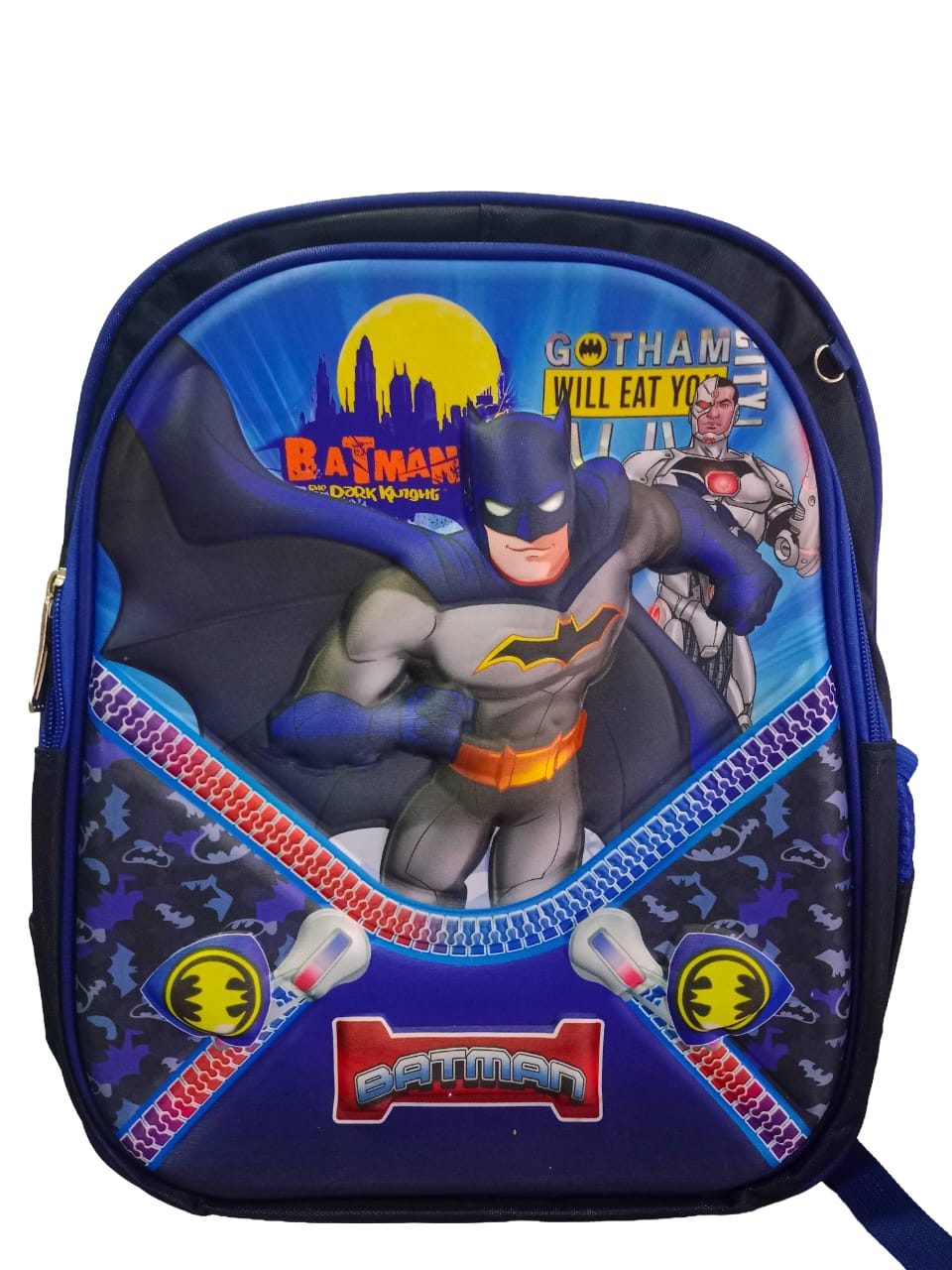 Mochila Escolar Infantil Batman Gotham Force