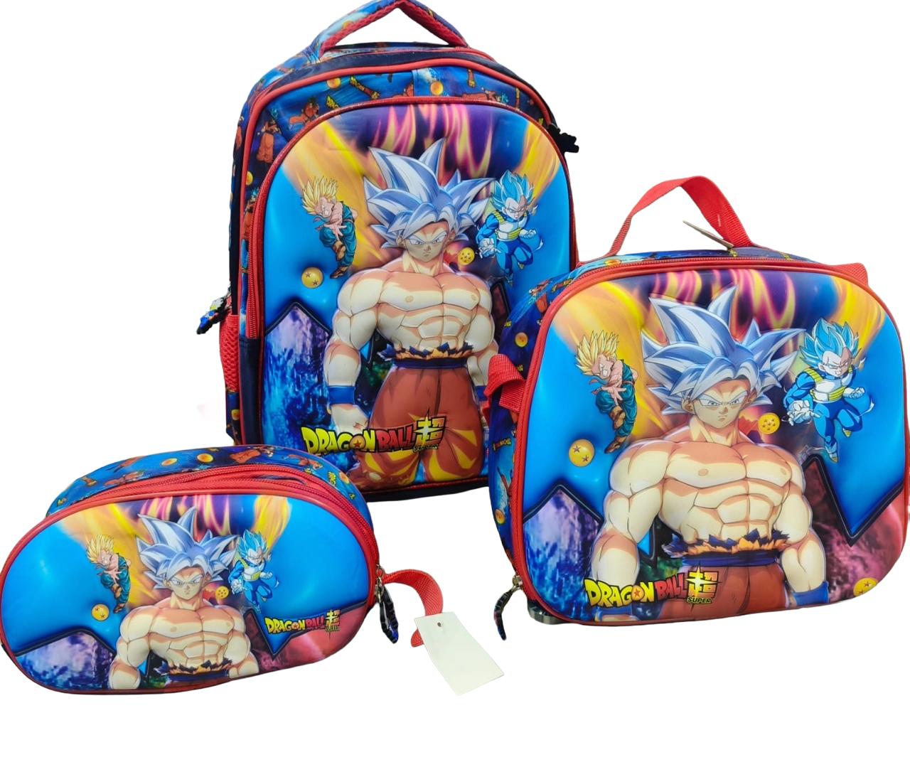 Set Escolar Infantil Dragon Ball