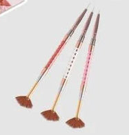 Pinceles Doble para Uñas.