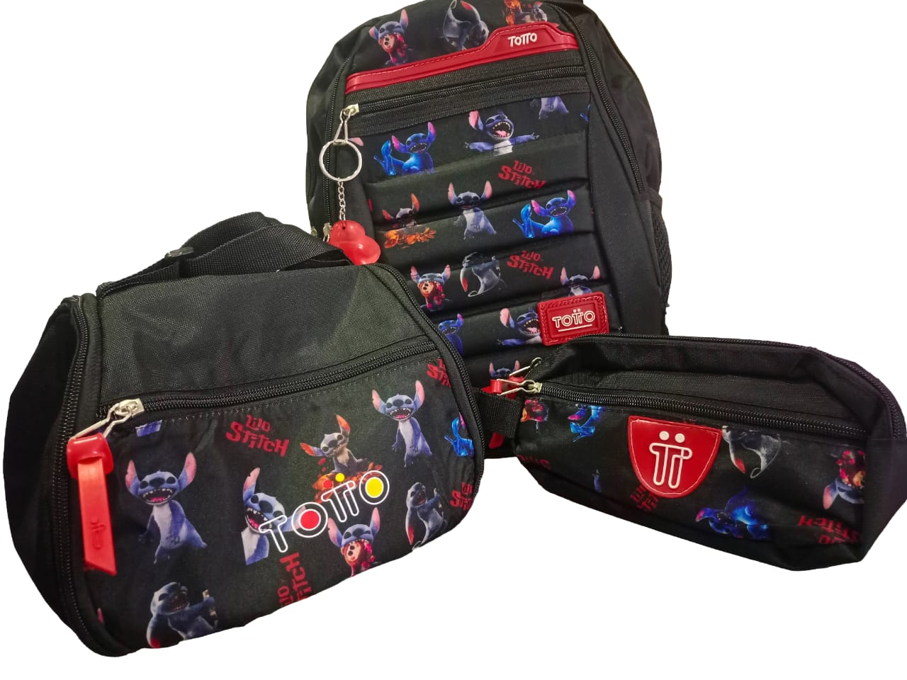 Set Escolar Totto Stitch Urban – 3 Piezas