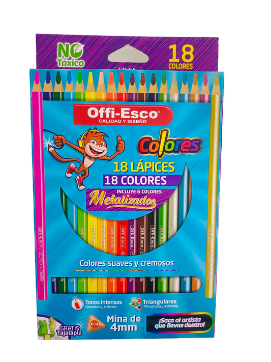 Colores Offi-Esco x 18